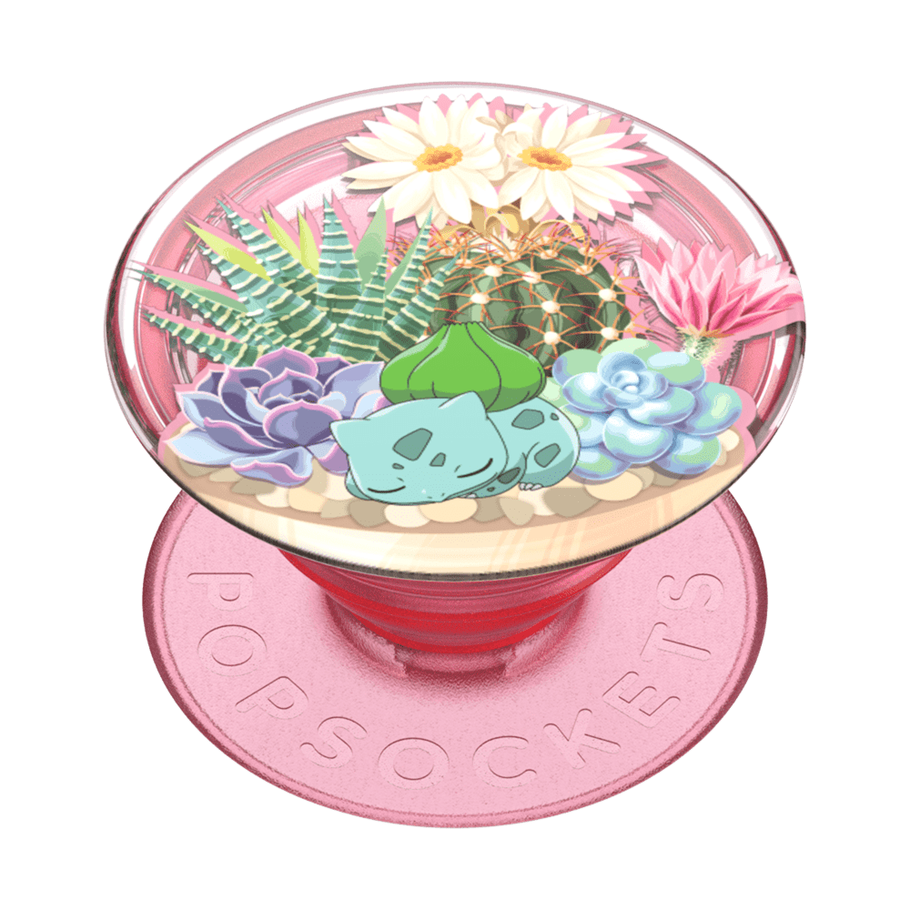 PopSockets - PopGrip Pokemon - Bulbasaur Terrarium