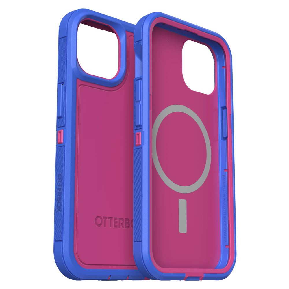 OtterBox - Defender XT MagSafe Case for Apple iPhone 14 / iPhone 13 - Blooming Lotus